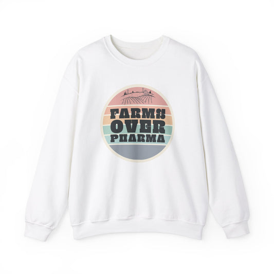 Farms Over Pharma Crewneck