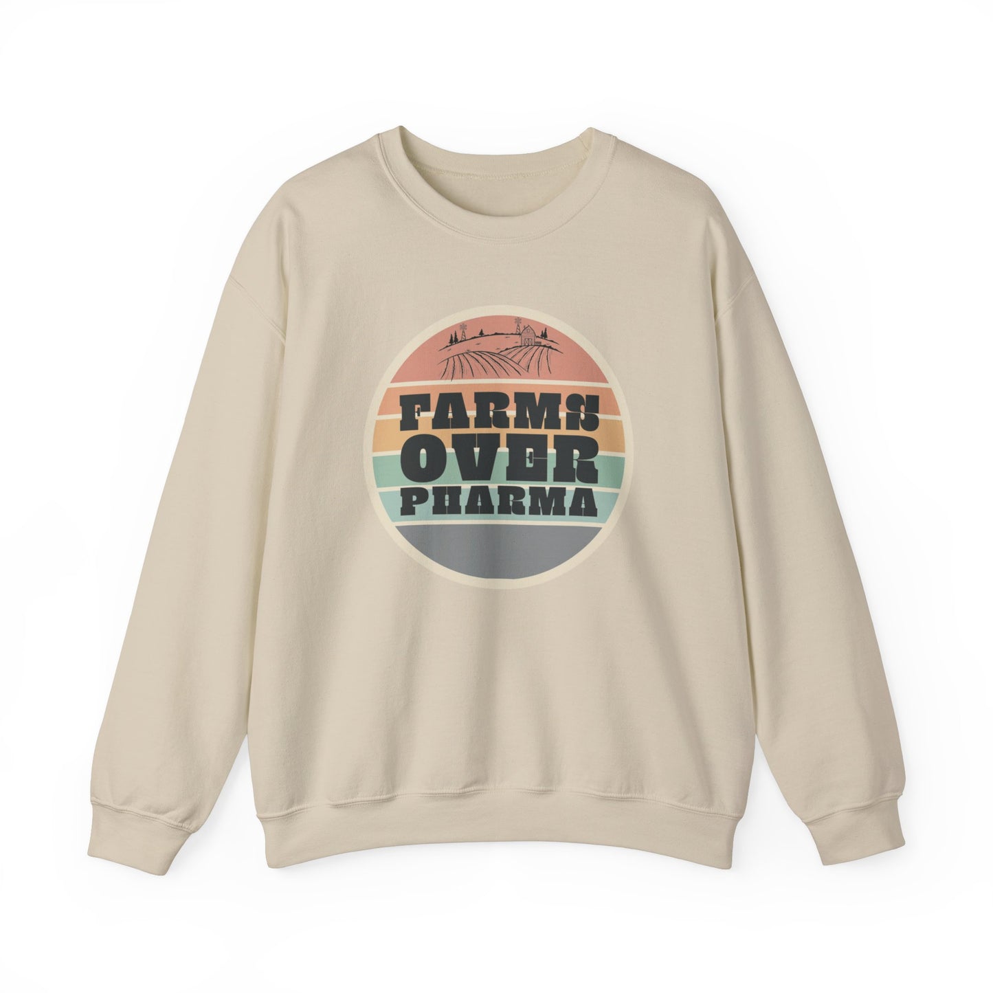 Farms Over Pharma Crewneck