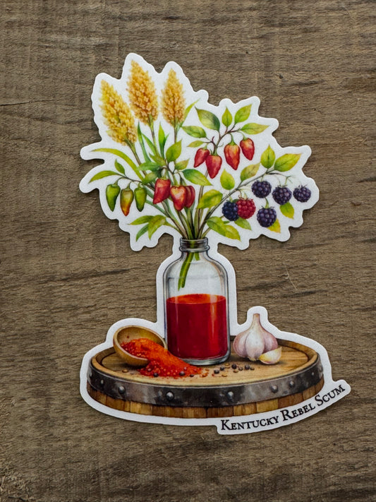 KRS Saucy Blooms Sticker