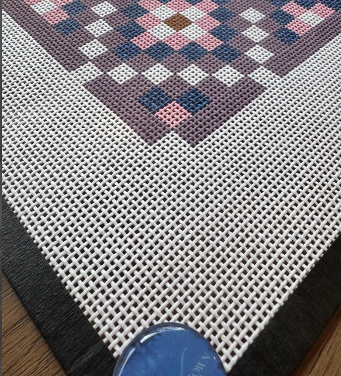 Granny Square Needlepoint Canvas | 13 Mesh