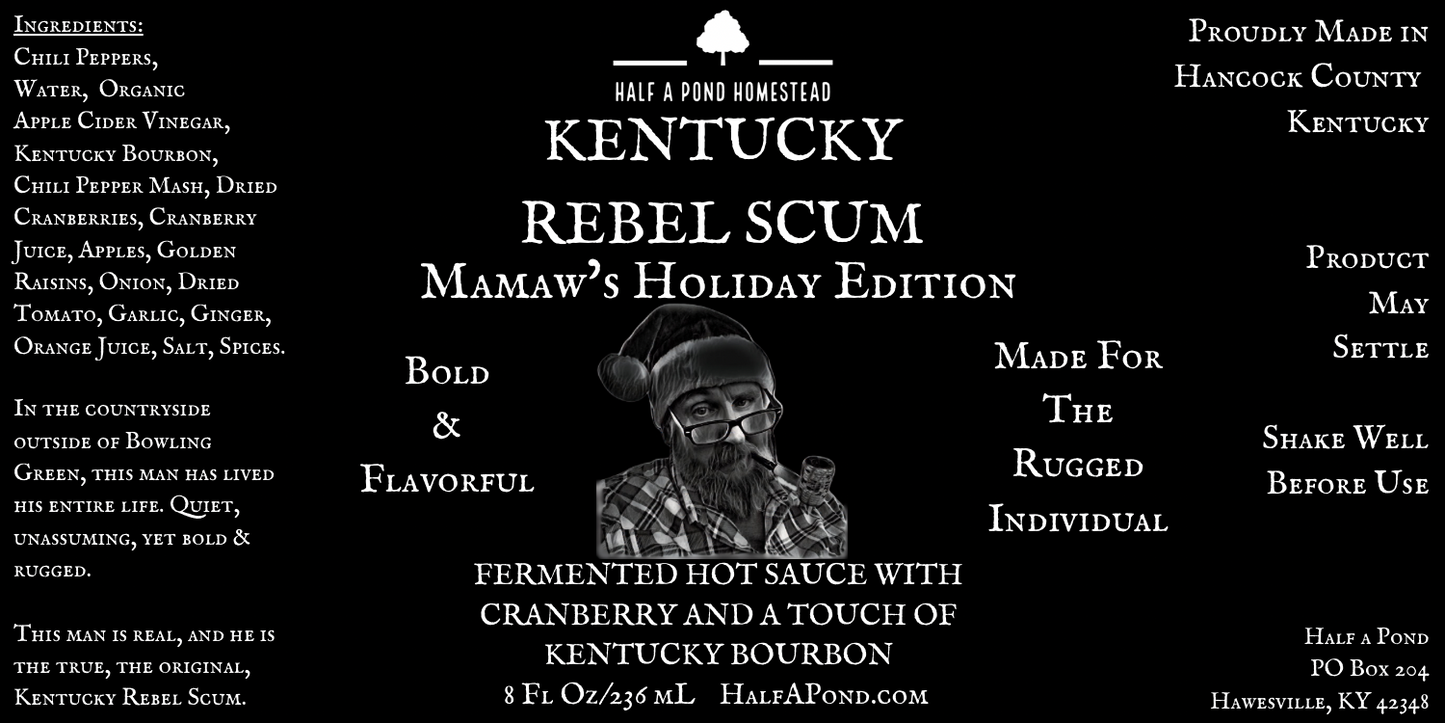 Kentucky Rebel Scum Mamaw's Holiday Edition