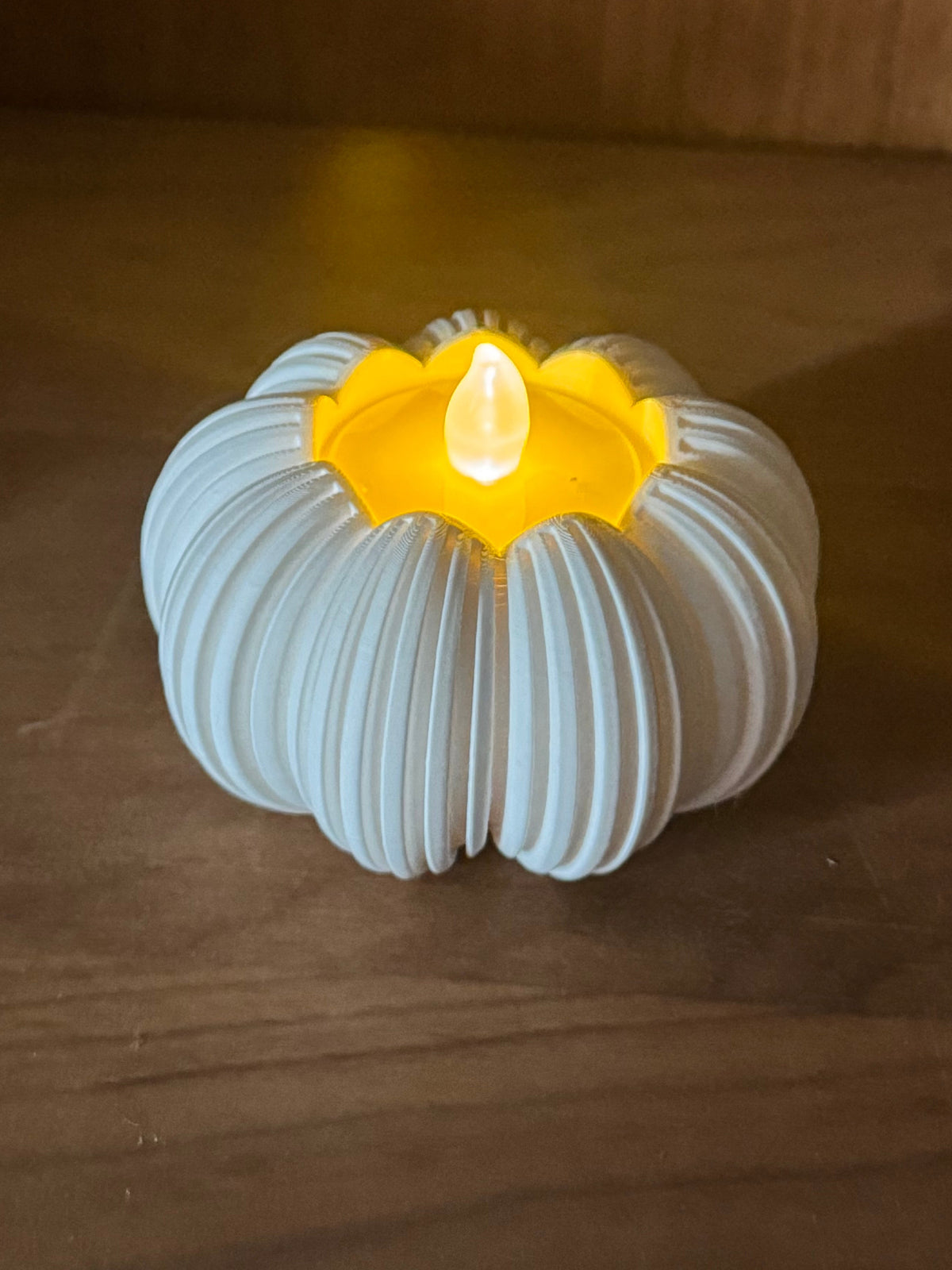 Pumpkin Tea Candle Holder