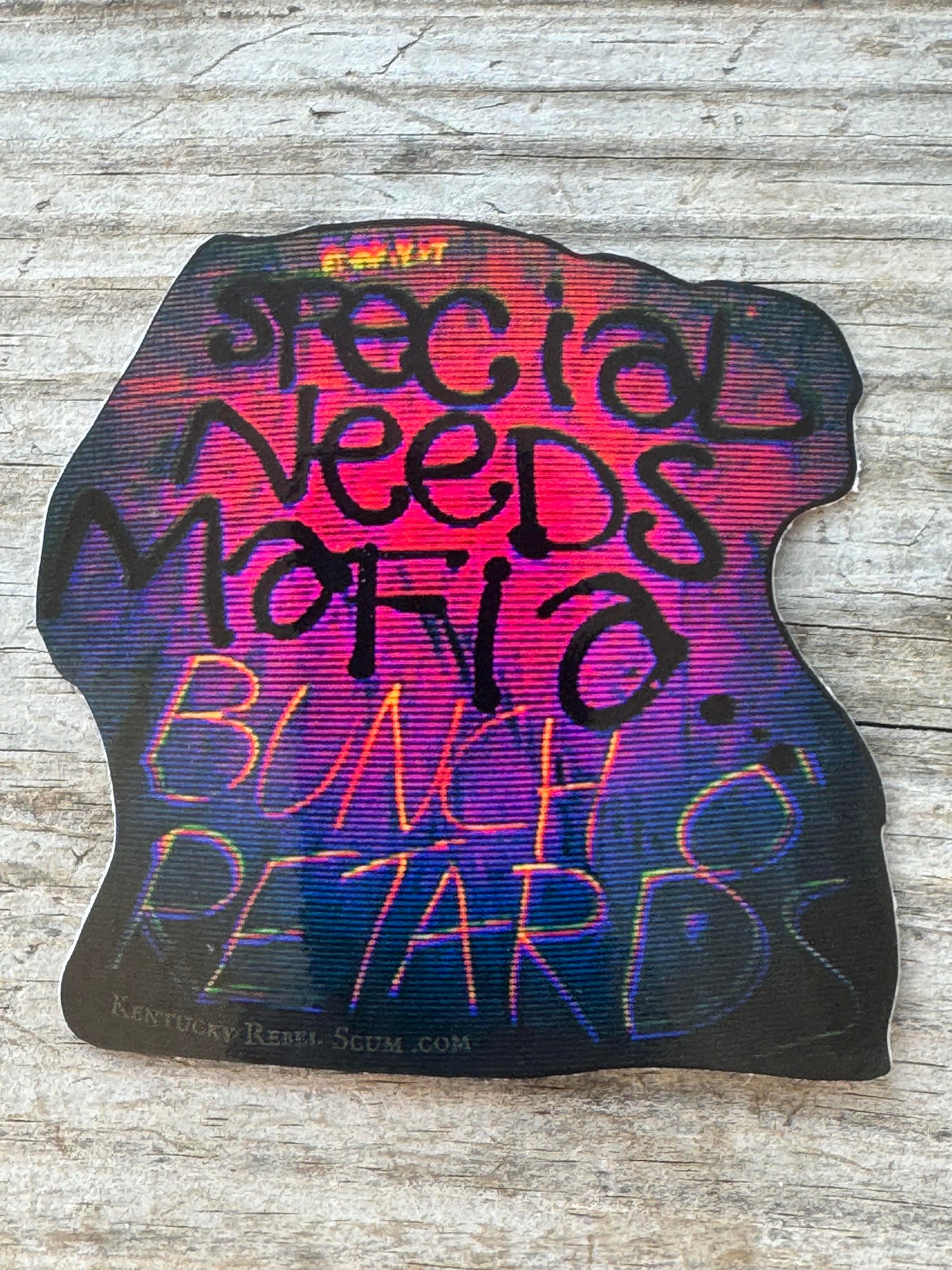 Special Needs Mafia Sticker - FREE SHIPPING